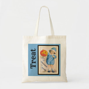 Sac vintage enfant & citrouille pour la tournée de