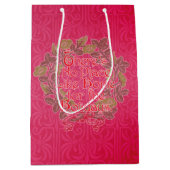 Sac vintage Le Magicien d'Oz Noël-Rouge (Devant)