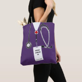 Sac Violet de l'Infirmière (De près)