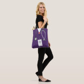 Sac Violet Infirmière (Sur le modèle)