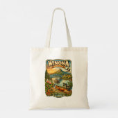 Sac Winona, MN Minnesota Souvenir Unique (Dos)