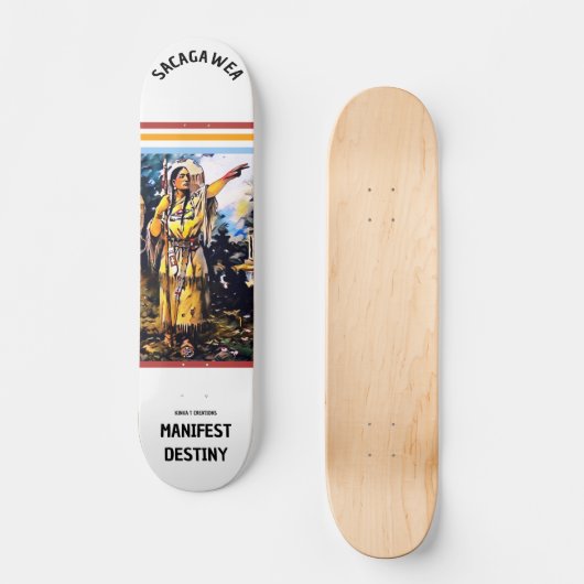 Sacagawea Skateboard (Voorkant)