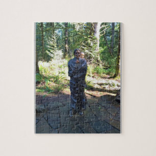 Sacagawea Statue, Fort Clatsop, Astoria, Oregon Legpuzzel