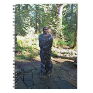 Sacagawea Statue, Fort Clatsop, Astoria, Oregon Notitieboek