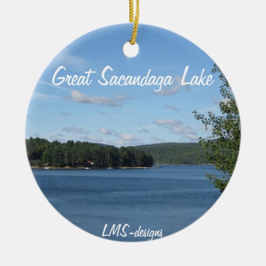 Sacandaga Serenity Ornament (Voorkant)