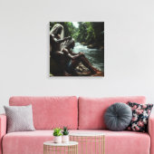 Sacar Los Soles Canvas Afdruk (Insitu (Woonkamer))