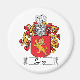 Sacco Family Crest Magneet