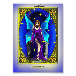 Sacerdotisa Foto Afdruk