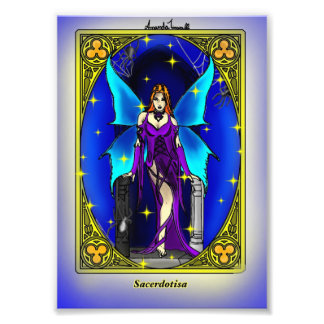 Sacerdotisa Foto Afdruk