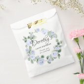 Sachets En Papier 100e anniversaire Rose bleu Floral Eucalyptus cour (Scellé)