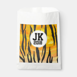 Sachets En Papier 12de12 Sac de préférence personnalisé Tiger