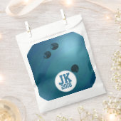 Sachets En Papier 12of12 Blue Bowling Ball Custom Favor Bag (Coupé)