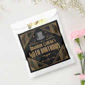 Sachets En Papier 1920 Art Déco Black & Gold 40e anniversaire (Scellé)