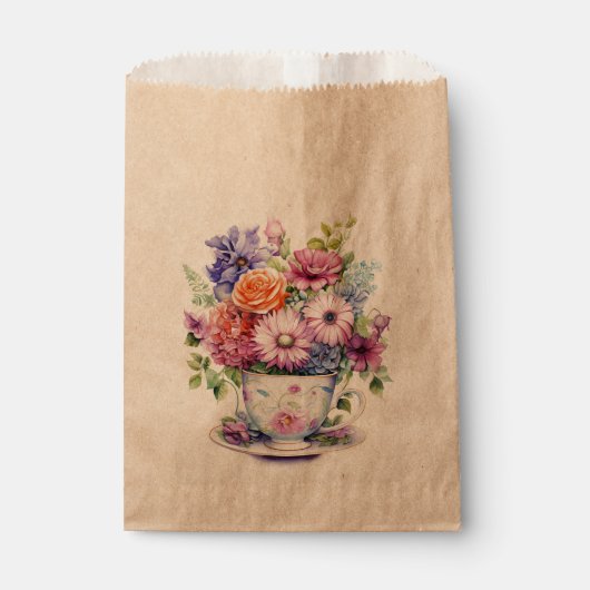 Sachets En Papier 1 Coupe de fleurs Miniatures de Hershey (Devant)