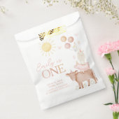 Sachets En Papier 1er Anniversaire Animaux de ferme Barnyard Filles  (Scellé)