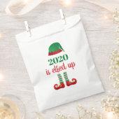 Sachets En Papier 2020 Est Elfed Up Funny Noël Disant (Coupé)