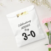 Sachets En Papier 30e anniversaire Fournitures personnalisées de fêt (Scellé)