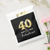 Sachets En Papier 40 et fabuleux anniversaire d'or noir (Scellé)