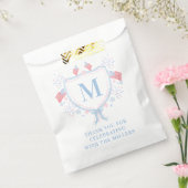 Sachets En Papier 4 juillet Monogramme rouge, blanc et bleu (Scellé)