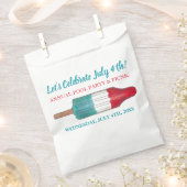 Sachets En Papier 4 juillet Quatrième partie Rocket Ice Pop Popsicle (Coupé)