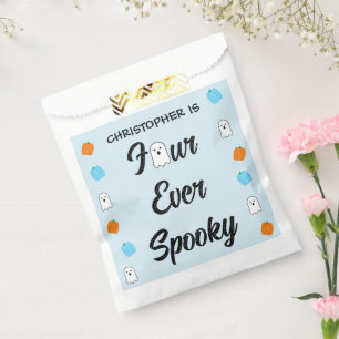 Sachets En Papier 4e anniversaire éffrayant