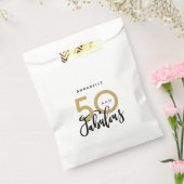 Sachets En Papier 50 et fabuleux anniversaire (Scellé)