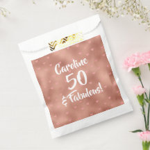 50 et fabuleux anniversaire personnalisé