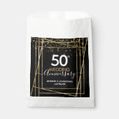 Sachets En Papier 50e anniversaire du Mariage Favor Bags (Devant)