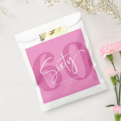 Sachets En Papier 60e Soirée rose 60e anniversaire (Scellé)