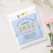 Sachets En Papier 70e anniversaire 1952 Elégant Gold Blue Grey (Scellé)