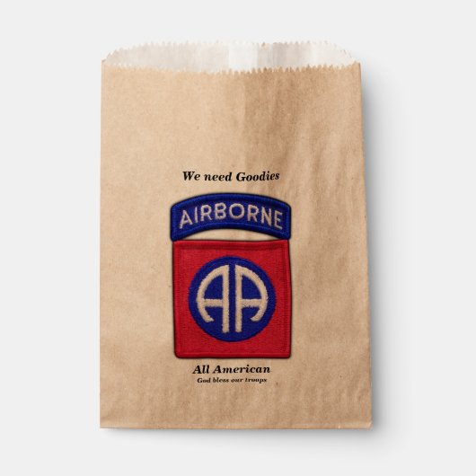 Sachets En Papier 82e ABN Airborne Div Vets LRRP (Devant)