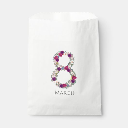 Sachets En Papier 8 mars Journée internationale des femmes (Devant)