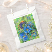 Sachets En Papier A Bee & Forget-me-not Flowers (Coupé)