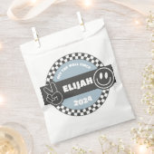 Sachets En Papier À damiers Skateboard Super Rad Anniversaire (Coupé)