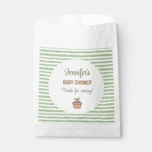 Sachets En Papier A Little Sprout on the Way  (Devant)