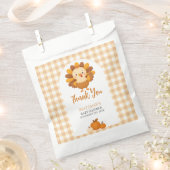 Sachets En Papier A Little Turkey Baby Shower Thanksgiving (Coupé)