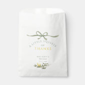 Sachets En Papier A Squeeze of Thanks Lemon Citrus Baby Shower (Devant)