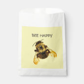 Sachets En Papier Abee Joyeux Bumblebee Jaune (Devant)