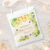 Sachets En Papier Abeilles bourdonnes fleurs jaunes shower de mariag (Coupé)