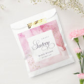 Sachets En Papier Abstrait Pastel rose pourpre doux 16 Anniversaire (Scellé)