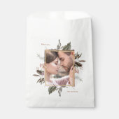 Sachets En Papier Accueil simple du Mariage botanique (Devant)