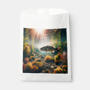 Sachets En Papier achigan à grande bouche sous-marin