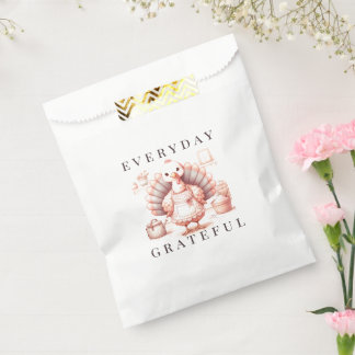 Sachets En Papier Action de grâce quotidiens personnalisés pour la f