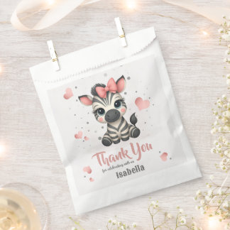 Sachets En Papier Adorable little zebra