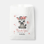 Sachets En Papier Adorable little zebra  (Devant)