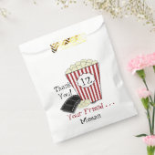 Sachets En Papier Afficher l'heure Popcorn Thème Favoriser le sac (Scellé)