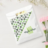 SACHETS EN PAPIER AGENDER FLORAL PATTERN LGBTQ MONOGRAMME PERSONNALI (Scellé)