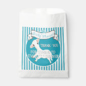 Sachets En Papier Agneau mignon bébé garçon (Devant)