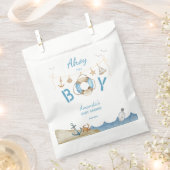 Sachets En Papier Ahoy nautique C'est un Baby shower garçon (Coupé)