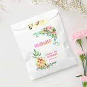 Sachets En Papier Aiguille tropicale MAHALO Tout Merci d'anniversair (Scellé)